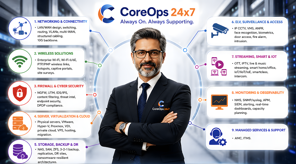 CoreOps 24x7 — Always On. Always Supporting.