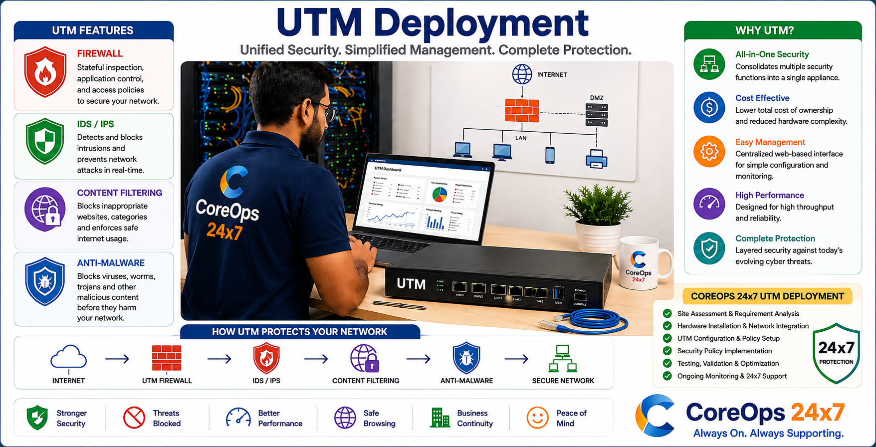UTM Deployment